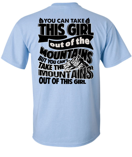 Mountains Out Of This Girl T Shirt, I Love Hiking T Shirt