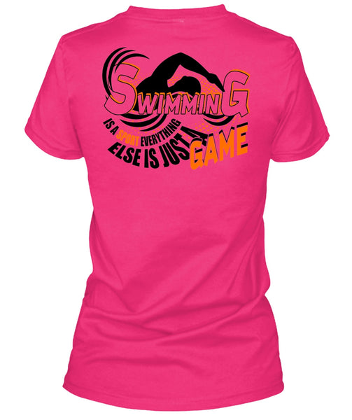 Swimming Is A Sport T Shirt, I Love Swimming T Shirt