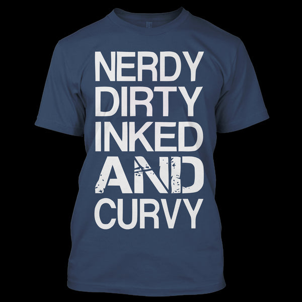 A black t-shirt with the shopify logo