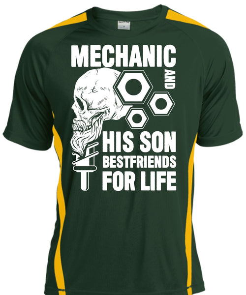 Mechanic And His Son Best Friend T Shirt, Being A Mechanic T Shirt, Cool Shirt