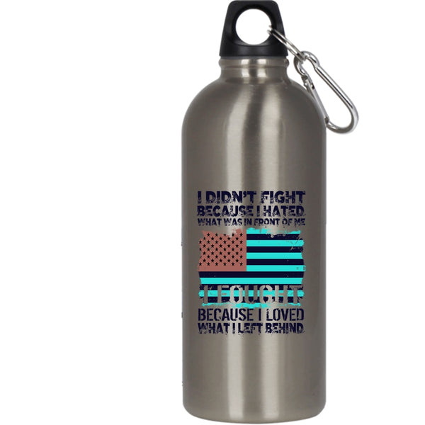 Awesome American Flag 20 oz Stainless Steel Bottle,Gift For Americans Outdoor Sports Water Bottle