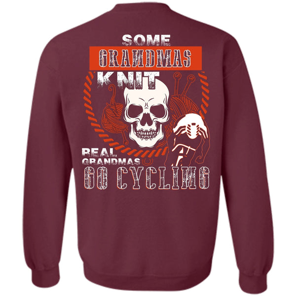 Real Grandmas Go Cycling T Shirt, I Love Biker Sweatshirt