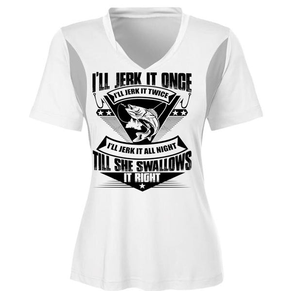 She Swallows It Right T Shirt, I Love Fishing T Shirt, Awesome T-Shirts