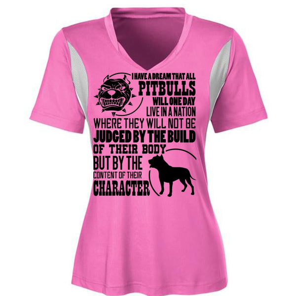 I Have A Dream That All Pit Bulls T Shirt, I Love Pit Bull T Shirt, Awesome T-Shirts