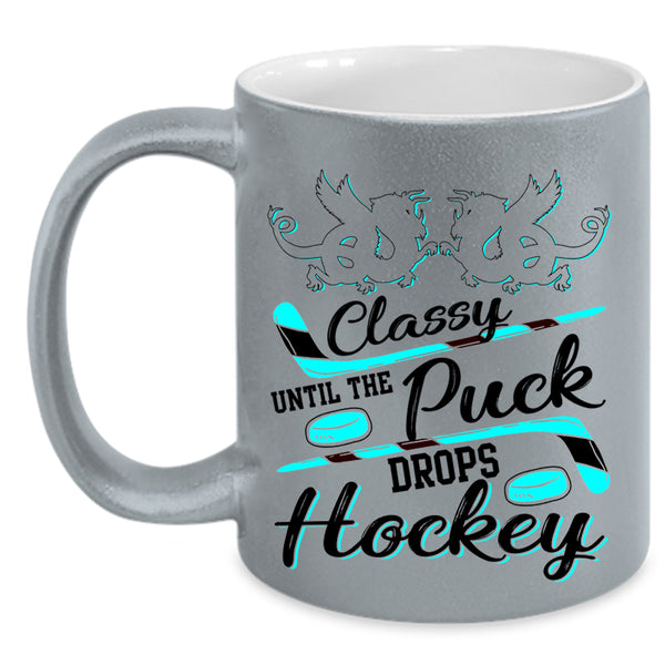 Funny Hockey Coffee Mug, Awesome Hockey Player Accent Mug