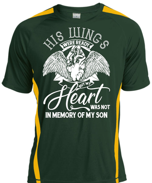 My Heart Was Not In Memory Of My Son T Shirt, Being A Son T Shirt, Cool Shirt