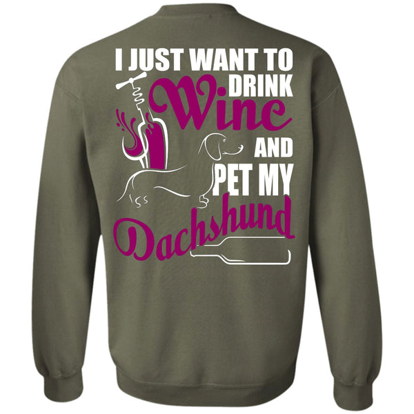 Pet My Dachshund T Shirt, I Love Dachshund Sweatshirt