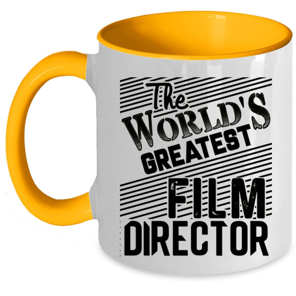 Awesome Film Director Coffee Mug, The World's Greatest Film Director Accent Mug