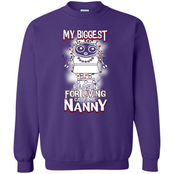 Calls Me Nanny T Shirt, Coolest Nanny Ever Sweatshirt