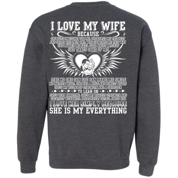 I Love her Simply T Shirt, I Love Husband Sweatshirt