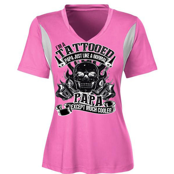 I'm Tattooed Papa T Shirt, I Love Papa T Shirt, Awesome T-Shirts