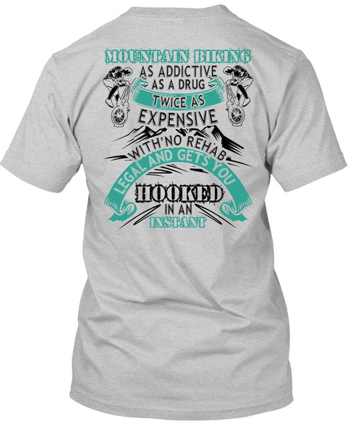 Mountain Biking T Shirt, I Love Biker T Shirt