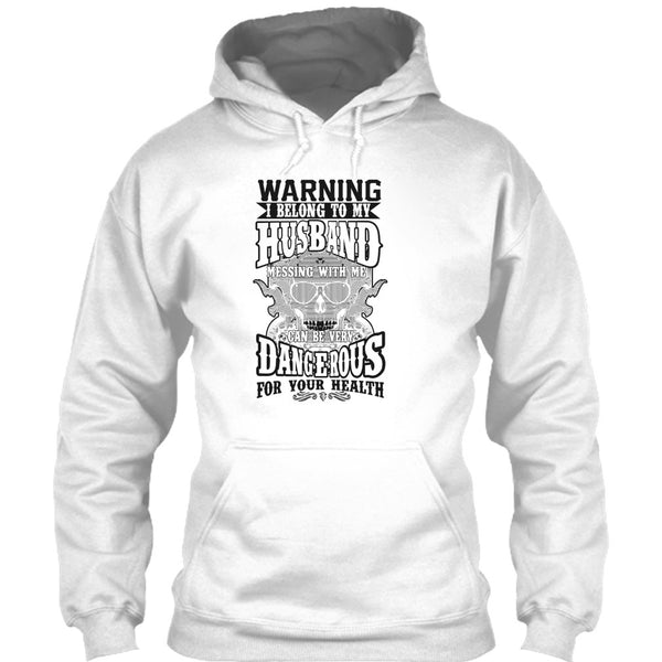 Warning I Belong To My Husband T Shirt, Coolest Husband T Shirt