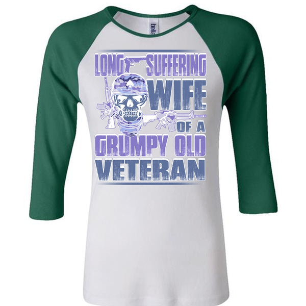 Long Suffering Wife T Shirt, I Love Veteran T Shirt, Awesome T-Shirts