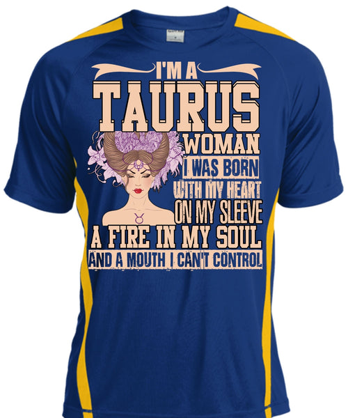 I'm A Taurus Woman T Shirt, Fire In My Soul T Shirt, Cool Shirt