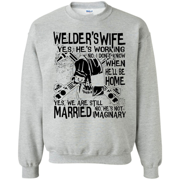 Coolest Welder's Husband T Shirt, Welder's Wife Sweatshirt