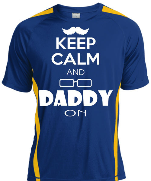 Keep Calm And Daddy On T Shirt, Father's Day T Shirt, Being A Papa T Shirt