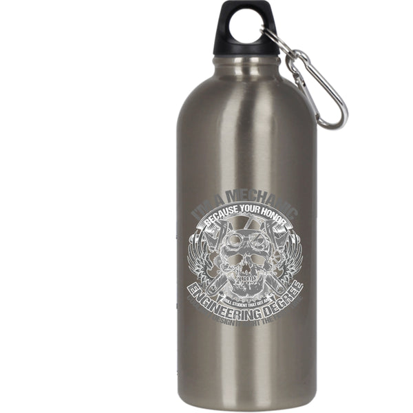 I'm A Mechanic 20 oz Stainless Steel Bottle,Awesome Gift For Mechanics Outdoor Sports Water Bottle