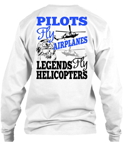 Pilots Fly Airplanes T Shirt, I Love Pilot T Shirt