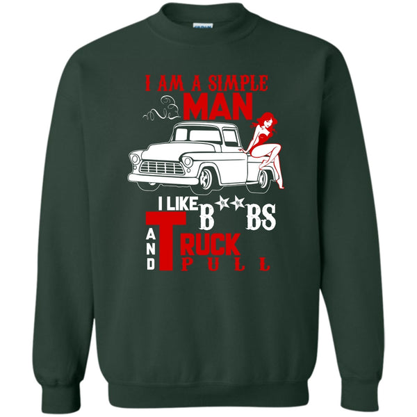 I Like Truck Pull T Shirt, Coolest Trucker Sweatshirt