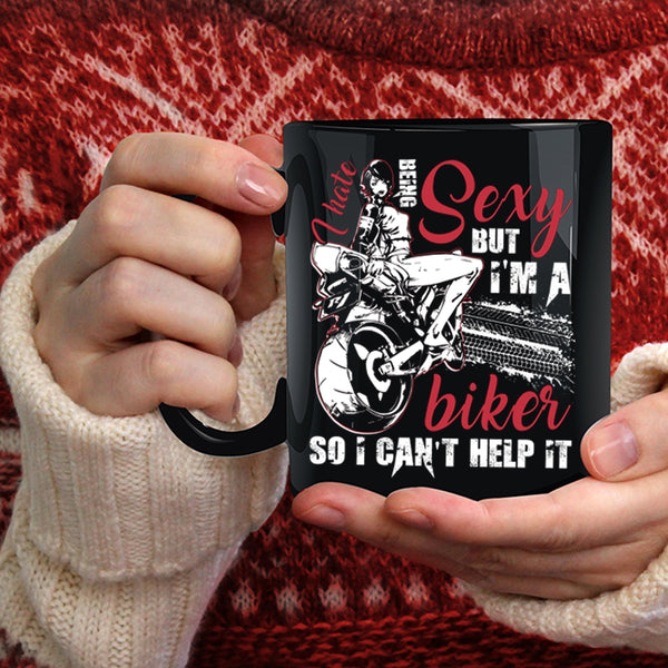 I'm A Biker Coffee Mug, Cute Gift For Bikers Coffee Cup