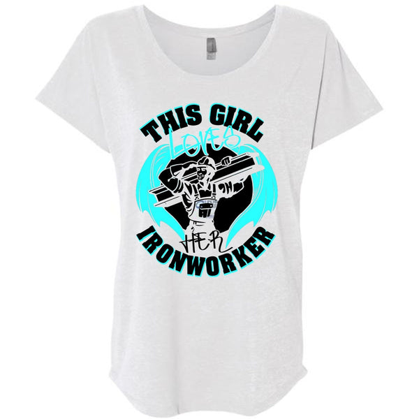 This Girl Loves Her Ironworker T Shirt, I Love Ironworker T Shirt, Awesome T-Shirts