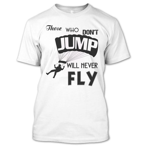 A black t-shirt with the shopify logo