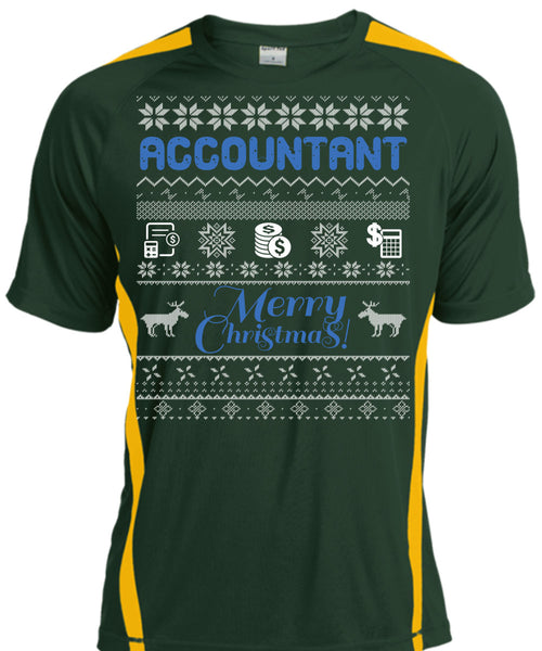 Accountant Merry Christmas T Shirt, Being An Accountant T Shirt, Cool Shirt