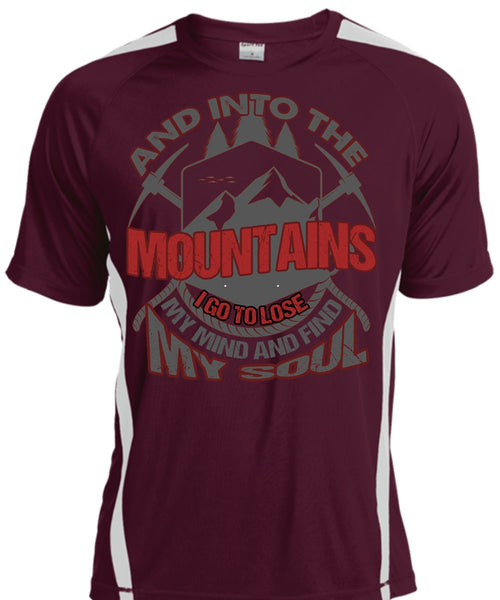 And Into The Mountains T Shirt, Being A Hiker T Shirt, Cool Shirt