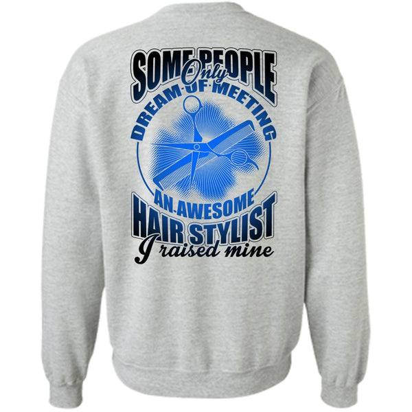 I Love Hair Stylist T Shirt, Awesome Hair Stylist Sweatshirt