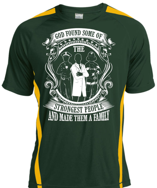 God Found Some Of The Strongest People T Shirt, Made Them A Family T Shirt, Cool Shirt