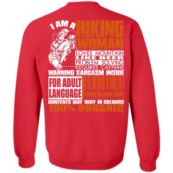 Loves Mountain T Shirt, I Love Hiking Sweatshirt