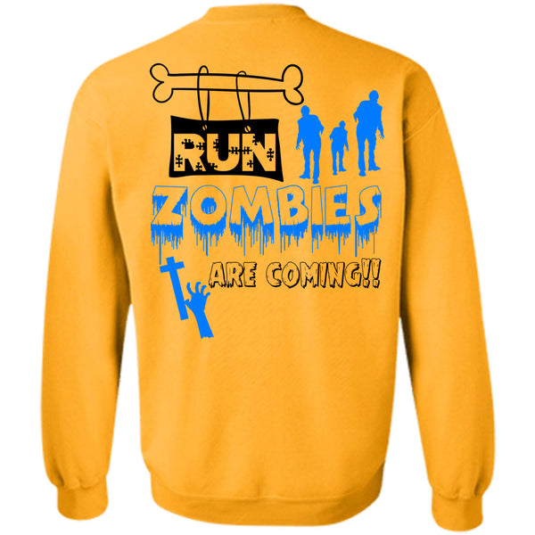 Wait For Halloween T Shirt, Run Zombies Are Coming Sweatshirt