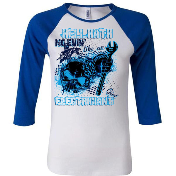 Like An Electrician's Girl T Shirt, I Love Electrician T Shirt, Awesome T-Shirts