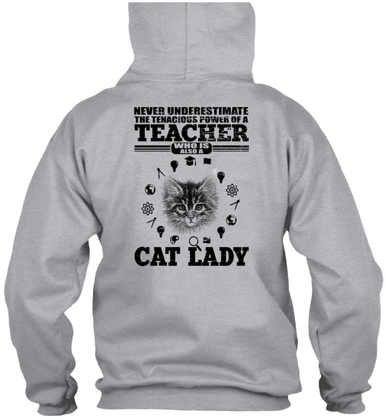 Power Of A Teacher T Shirt, I Love Cat T Shirt