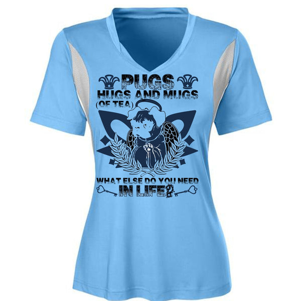 Pugs Hugs And Mugs T Shirt, I Love Pug T Shirt, Awesome T-Shirts