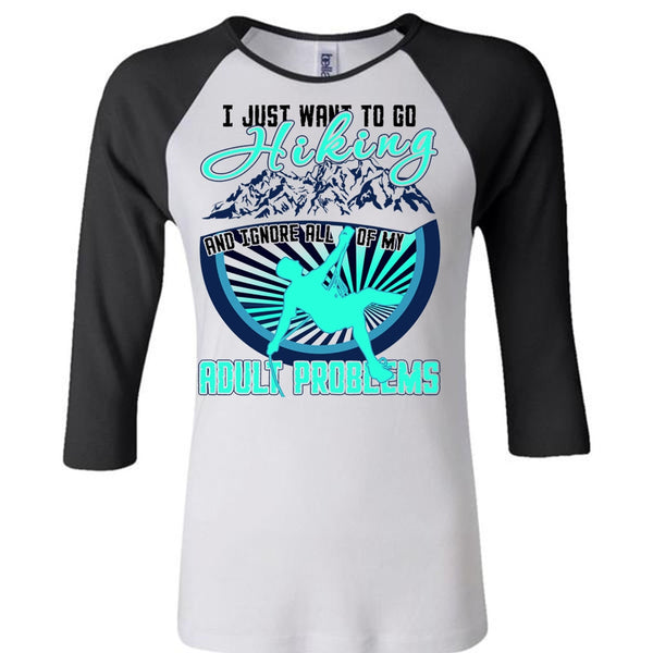 I Just Want To Go Hiking T Shirt, I Love Hiking T Shirt, Awesome T-Shirts