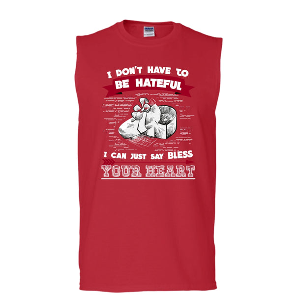 If You Are Talking Behind My Back T Shirt, Then You Are In The Perfect Position Tank Top (Men's Cotton Sleeveless)