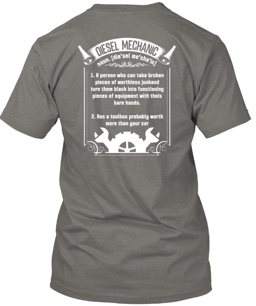 Being A Diesel Mechanic T Shirt, I Love My Life T Shirt
