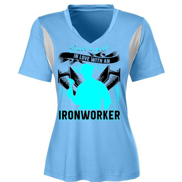 Just A Girl In Love With An Ironworker T Shirt, I Love Ironworker T Shirt, Awesome T-Shirts