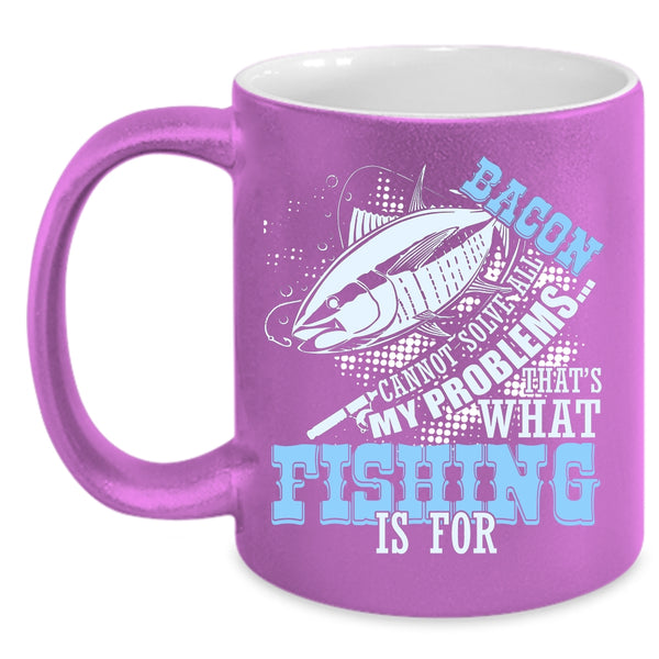 Fishing Coffee Mug, Funny Gift For Fisher Coffee Cup
