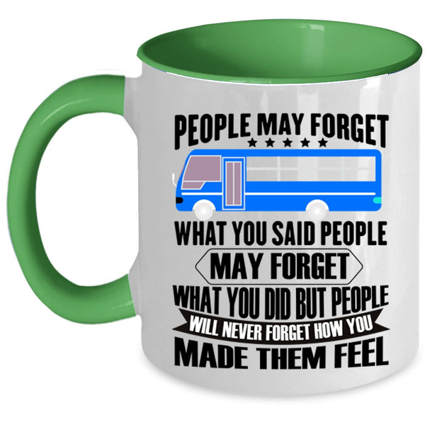 Cool Job Title Coffee Mug, Awesome School Bus Driver Accent Mug