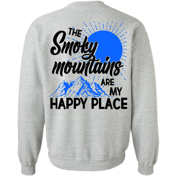 I Love Hiking T Shirt, The Smoky Mountains Are My Happy Place Sweatshirt