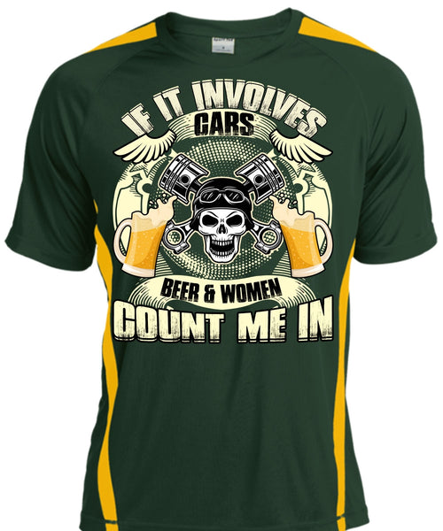 If It Involves Cars T Shirt, I Love Mechanic T Shirt, Cool Shirt