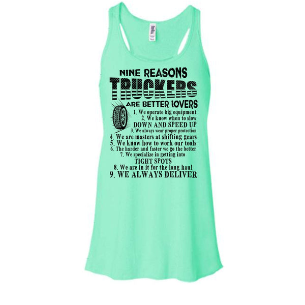 Nine Reasons Truckers T Shirt, Tow Truck Driver T Shirt, Awesome t-shirts