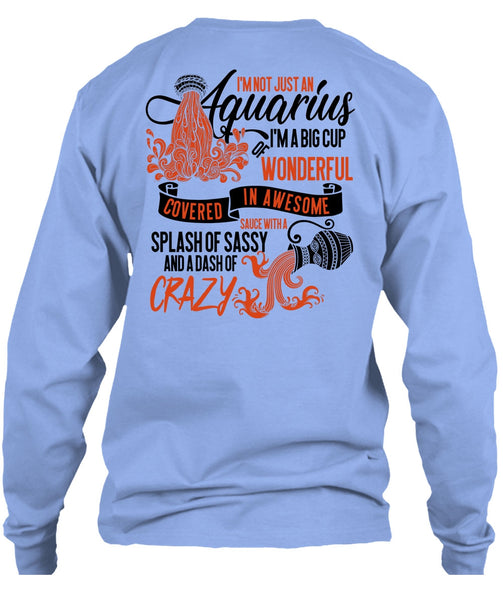 I'm Not Just An Aquarius T Shirt, I Love Aquarius T Shirt