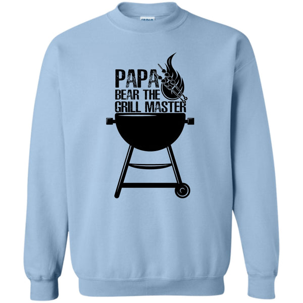 Gift For Papa T Shirt, Papa Bear The Grill Master Sweatshirt