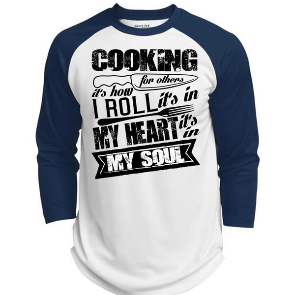 Cooking For Others T Shirt, I Love Cooking T Shirt, Awesome T-Shirts  (Polyester Game Baseball Jersey)