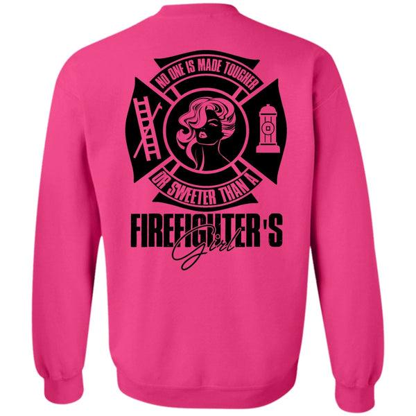 I Love Firefighter T Shirt, Sweetest Than A Firefighter's Girl Sweatshirt