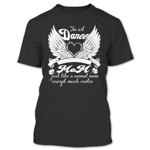 A black t-shirt with the shopify logo